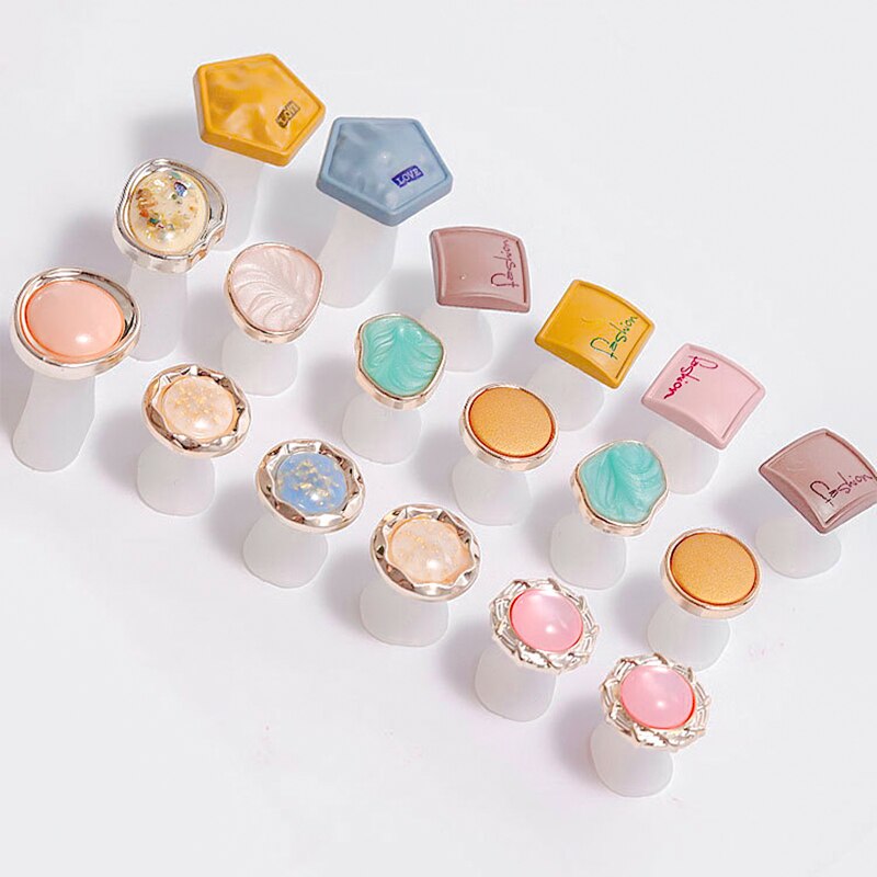 8 Stuks Accessoires Nail Art Siliconen Teen Separator Siliconen Voet Tenen Afscheiders Silicagel Celebrity Wind Teen Separator