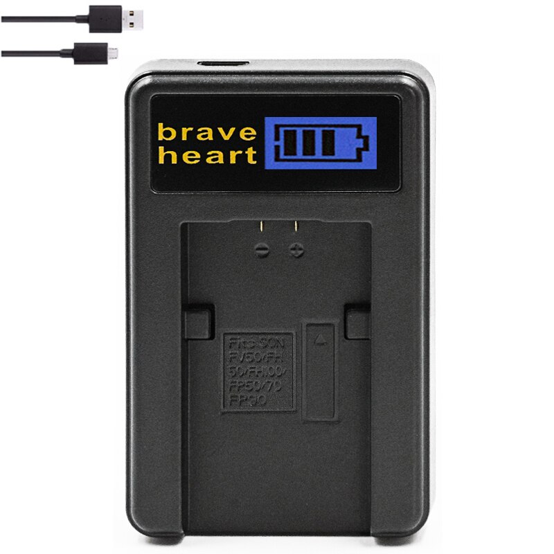 Np fv100 np-fv100 fv100 battery for sony  sx83e sx63e fdr-ax100e ax100e hdr camera: Charger only