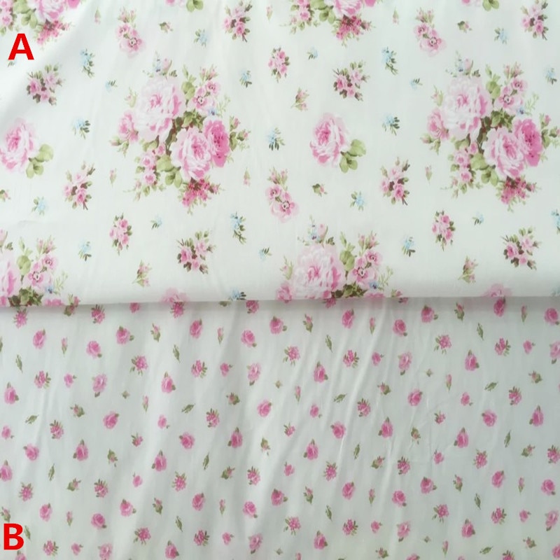 Tela de sarga de algodón transpirable para costura a mano, textil para el hogar, ropa de cama de bebé, edredón, tela de sarga hecha a mano: B / 150 x 160 cm