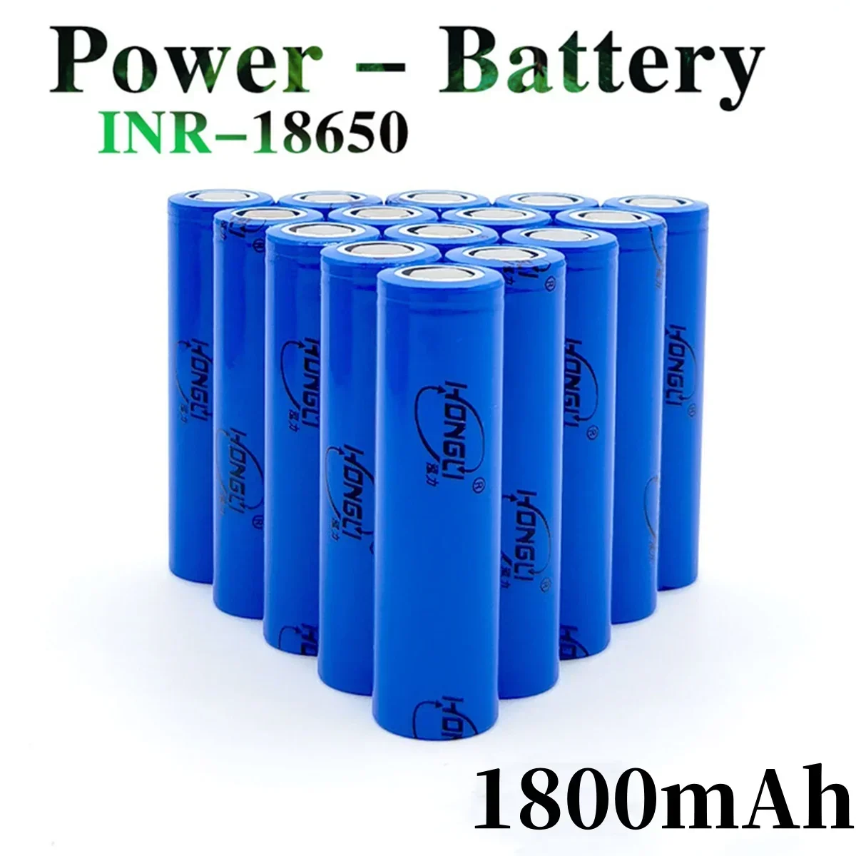 18650 Batería recargable de iones de litio de 3,7 V 1800 mAh Adecuado para herramientas eléctricas juguetes para niños antorchas y otros dispositivos recargables