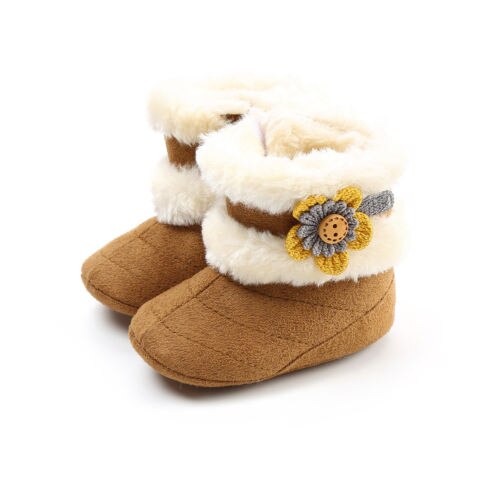 Winter Sneeuw Boot Baby Jongens Meisjes Katoen Warm Baby Crib Schoen Casual Peuter Baby Snowboots Zachte Tong Schoenen 0-18M