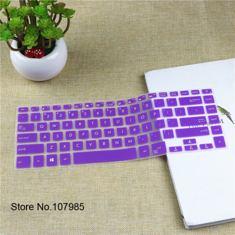 15.6 inch Colorful Silicone Keyboard protector skin Cover guard For ASUS VivoBook F510UA F510U / for ASUS VivoBook S510 15&quot;