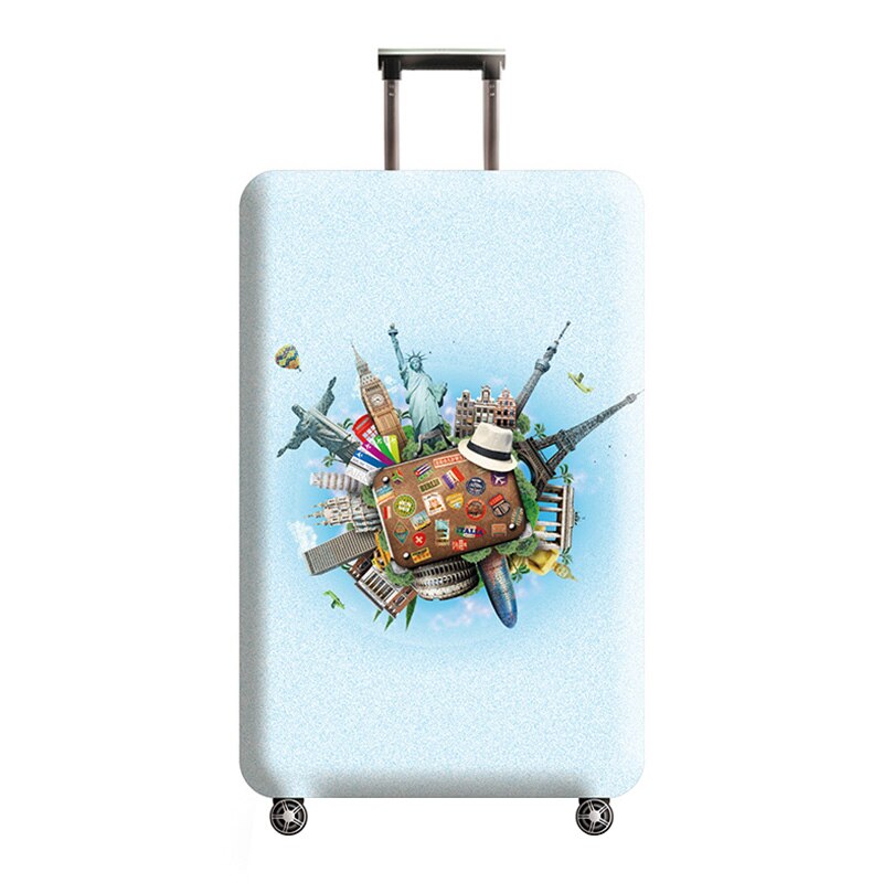 Zagęścić osłona bagażu podróżnego elastyczna osłona przeciwpyłowa nadaje się do 18-32 cal walizka na kółkach case osłona przeciwpyłowa: A   Luggage cover / S