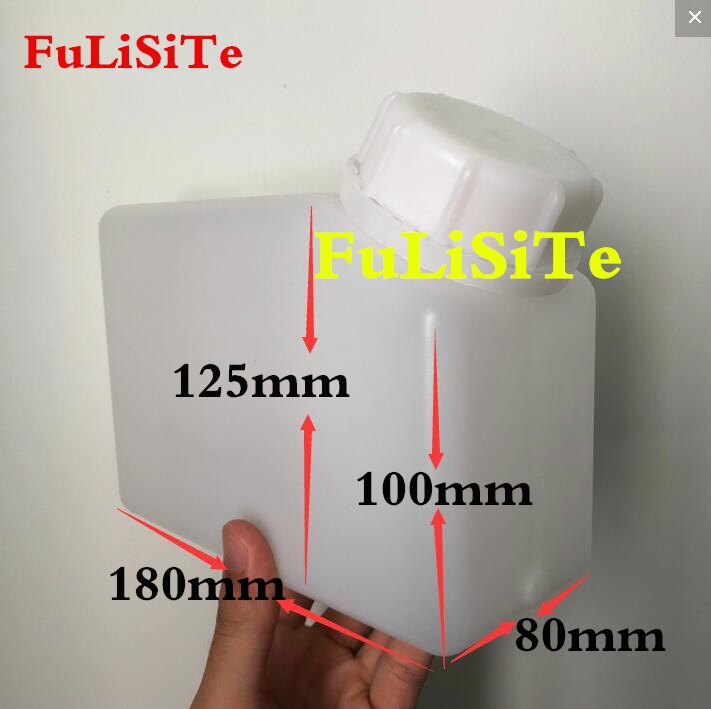 Bottiglia di inchiostro per il sistema di inchiostro alla rinfusa per tutti stampante di grande formato 1.5L sub serbatoio di inchiostro sub serbatoio ciss inchiostri sistema bottiglia di fabbrica: White no connect