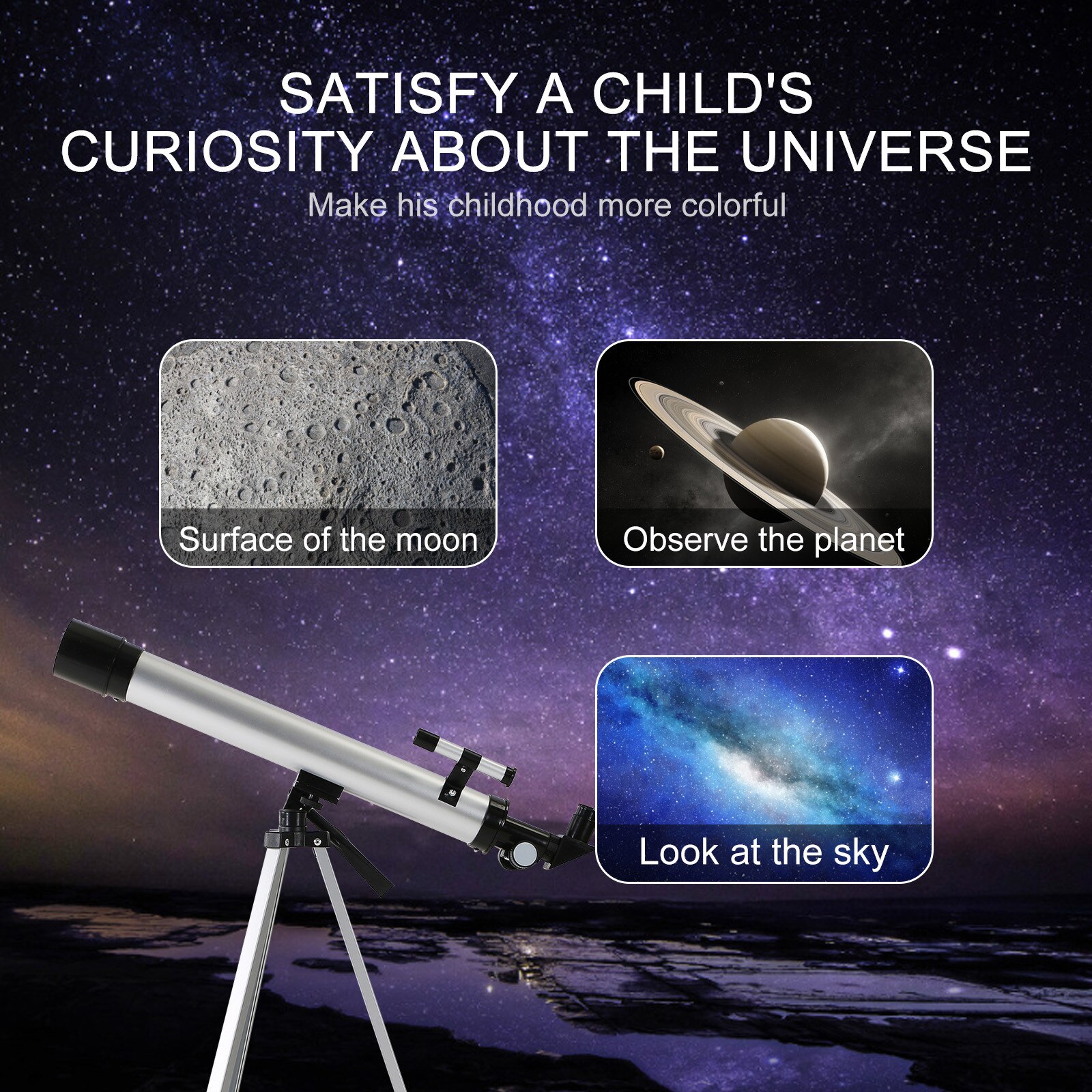 High-Definition High-Power Astronomische Telescoop Outdoor Ster Observatie Monoculaire Telescoop Waterdicht Astronomische Telescoop