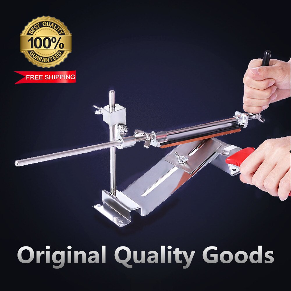 RUIXIN PRO III Messenslijper Professionele Alle Ijzer Staal Keuken Slijpsysteem Gereedschap Fix-hoek Met 4 Stones Slijpsteen