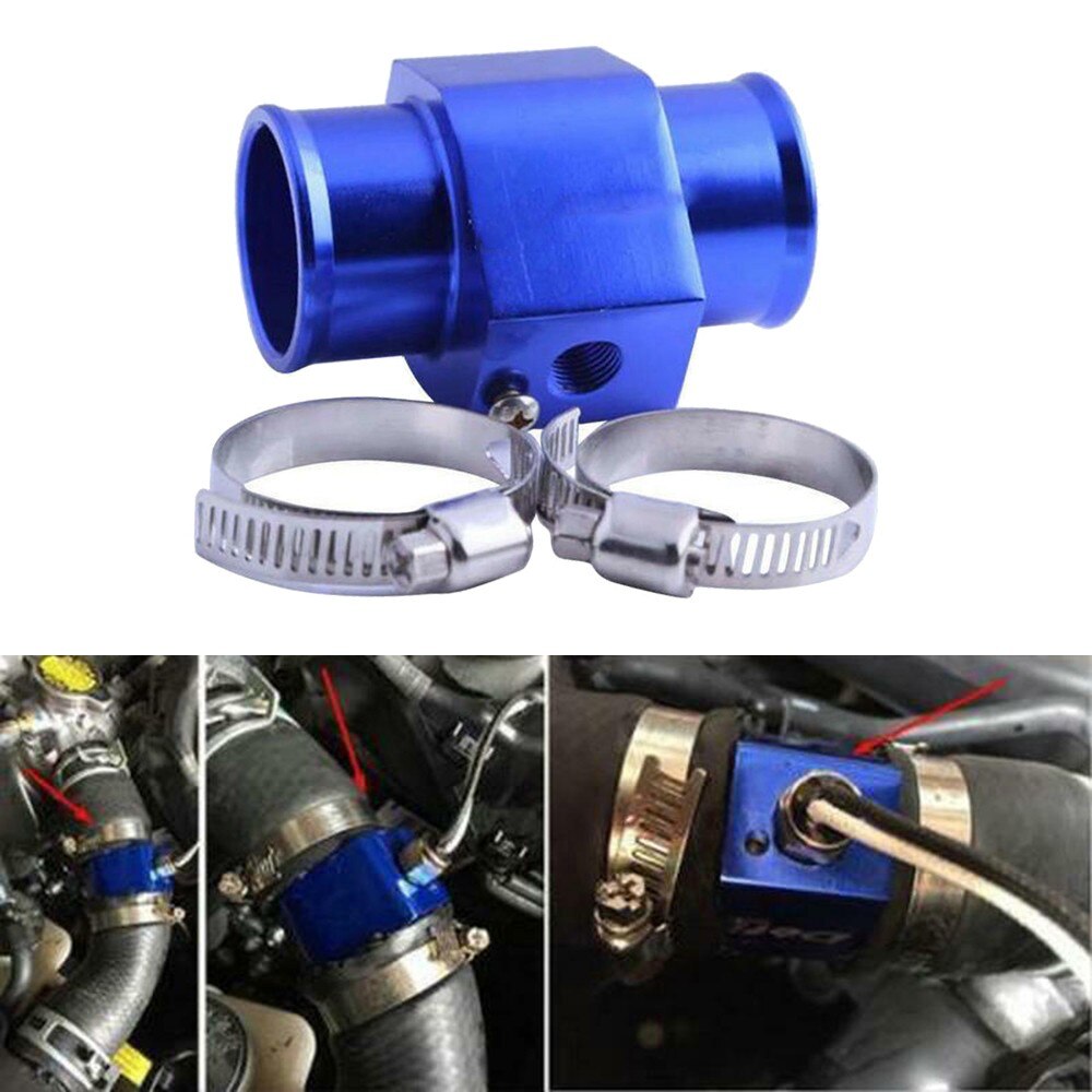 38mm Water Temperature Adapter Accessories Adapter Blue Ensor Gauge Hose