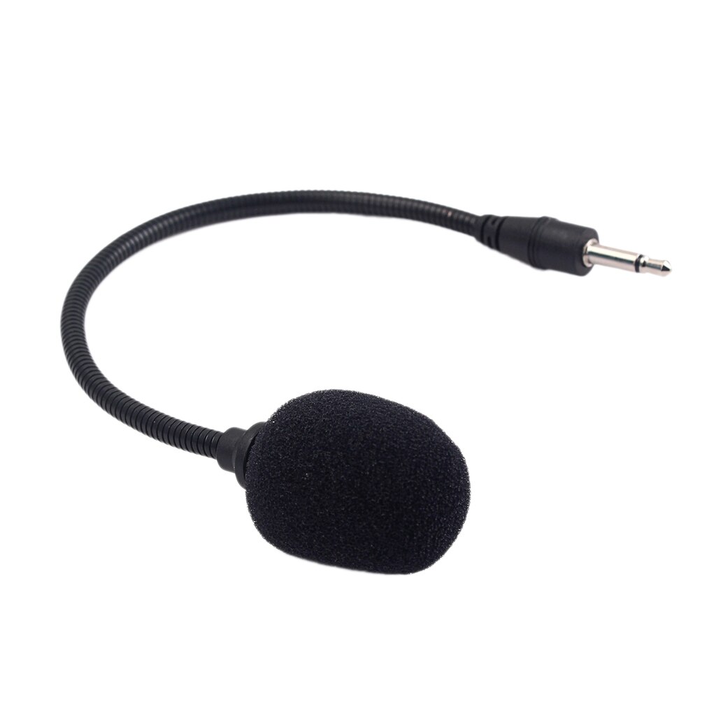 Durable Black 3.5mm Plug Microphone Metal Guitar EQ Pickup MIC Microphone
