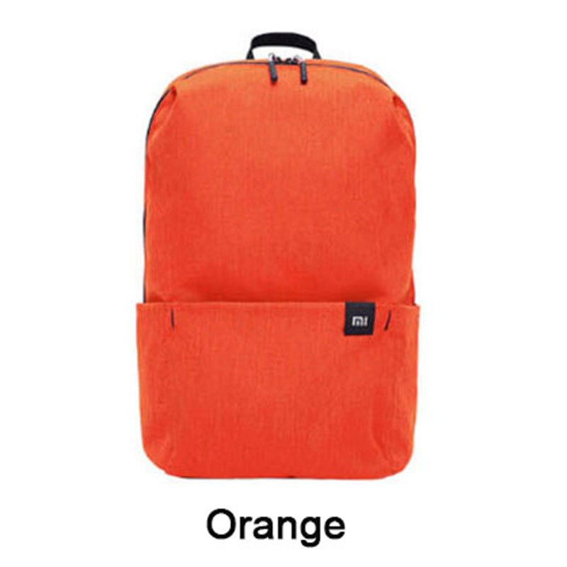 Xiaomi-mochila Original Mi10L impermeable para hombre y mujer, bolsa pequeña deportiva colorida para el pecho, unisex, para viaje y camping: 10L Orange