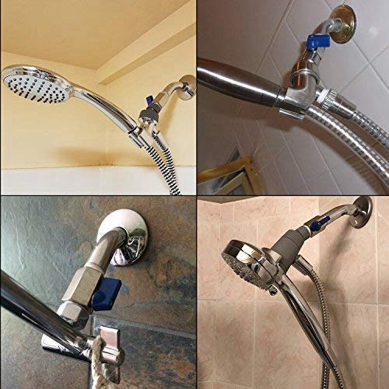 Ball Valve 1/2 inch 304 Stainless Steel Mini Ball Valve Female and Male NPT Great for Shower Head Flow Control Valve