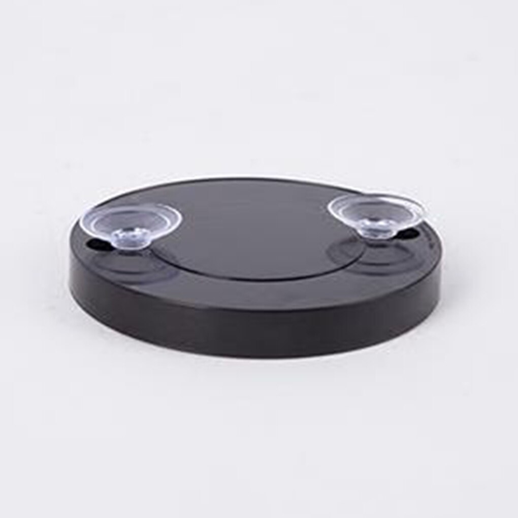 1pc bærbare sugekopper små runde formet forstørrelsesspejl led makeup spejle