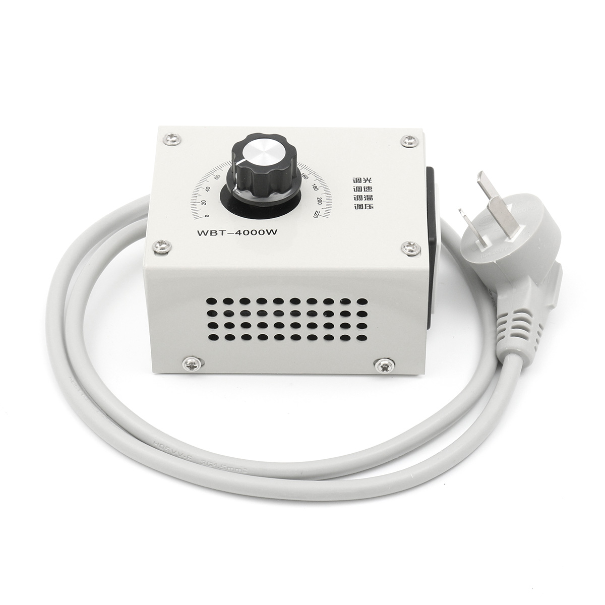 Motor Speed Controller 4000W AC 220V Variable Voltage Controller Control For Fan Speed Motor Dimmer 107x56x84mm