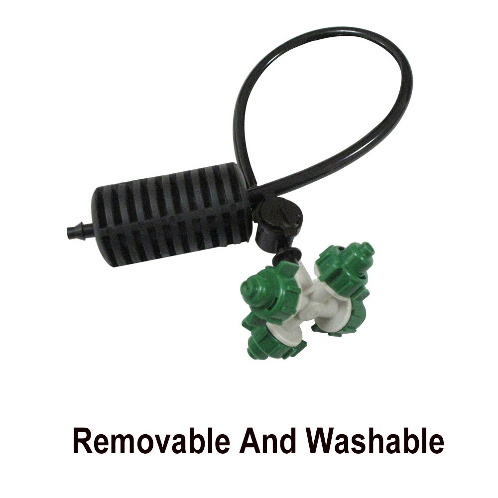 3-25 PCS Drip Irrigation Sprinkler Greenhouse Hanging Watering Dripper Misting Nozzle Cross Dripper Farm Drip Irrigation