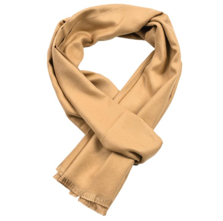 Bufanda de para hombre, bufanda cálida de Cachemira de Color sólido, informal, larga y suave para el cuello, disponible en 5 colores