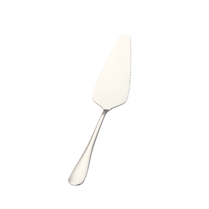 Outils à pâtisserie en acier inoxydable, ensemble de couteaux à pelle à gâteau de mariage, couteau à Pizza en or Rose, accessoires d'outils de cuisson, couteaux de cuisine 1 pièce