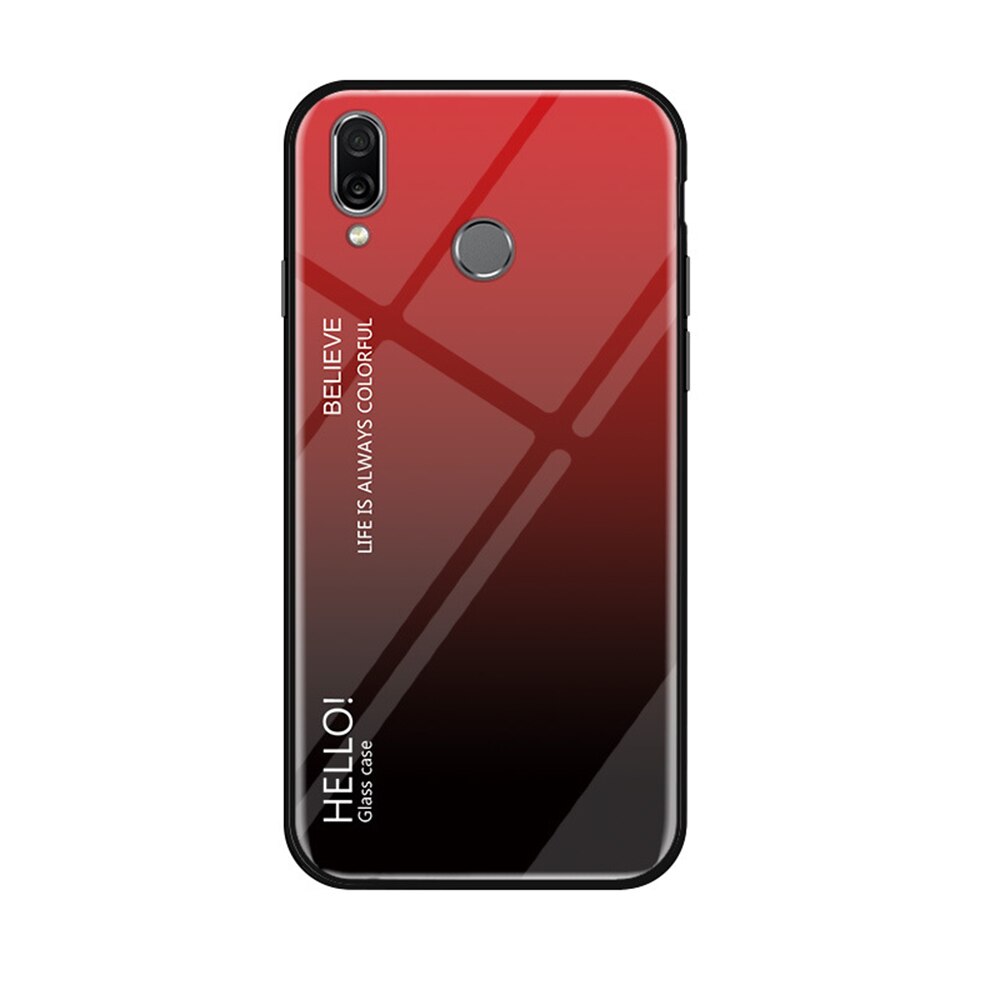 Gradienten Gehärtetem Glas fallen Für Xiao mi rot mi Hinweis 7 5 6 Profi Pocophone F1 mi 8 mi A2 lite 6X 5X A1 mi 9 SE Abdeckung Schutzhülle Fundas: C