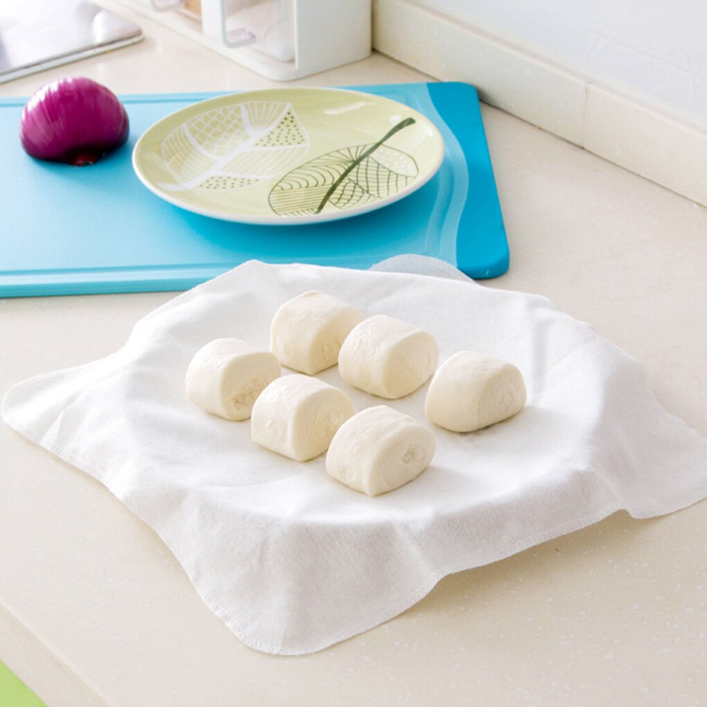 Eco-Friendly Filter Cotton Cloth Cheesecloth Gauze Natural Breathable Reusable Bean Bread Cloth Fabric Dumplings Cloth
