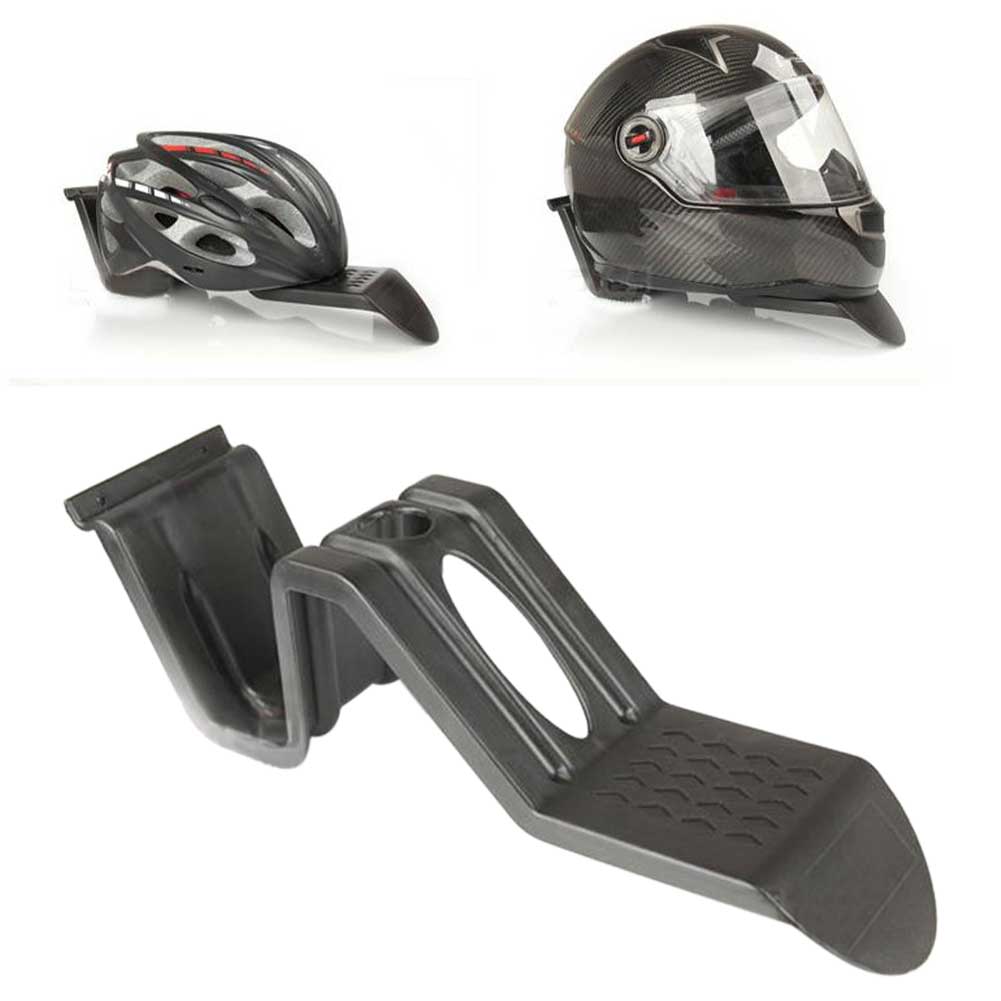 Soporte para casco, estante, accesorios de sala de estar duraderos, soporte de pared para motocicleta, hogar, colgador de pantalla, perchero para casco para bicicleta o motocicleta