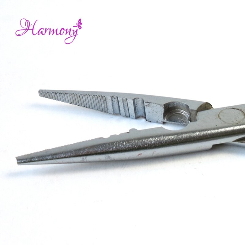 1pcs 3 Holes Stainless Steel Hair Extension Pliers for Keratin Micro ring pre bonded Hair Extensions