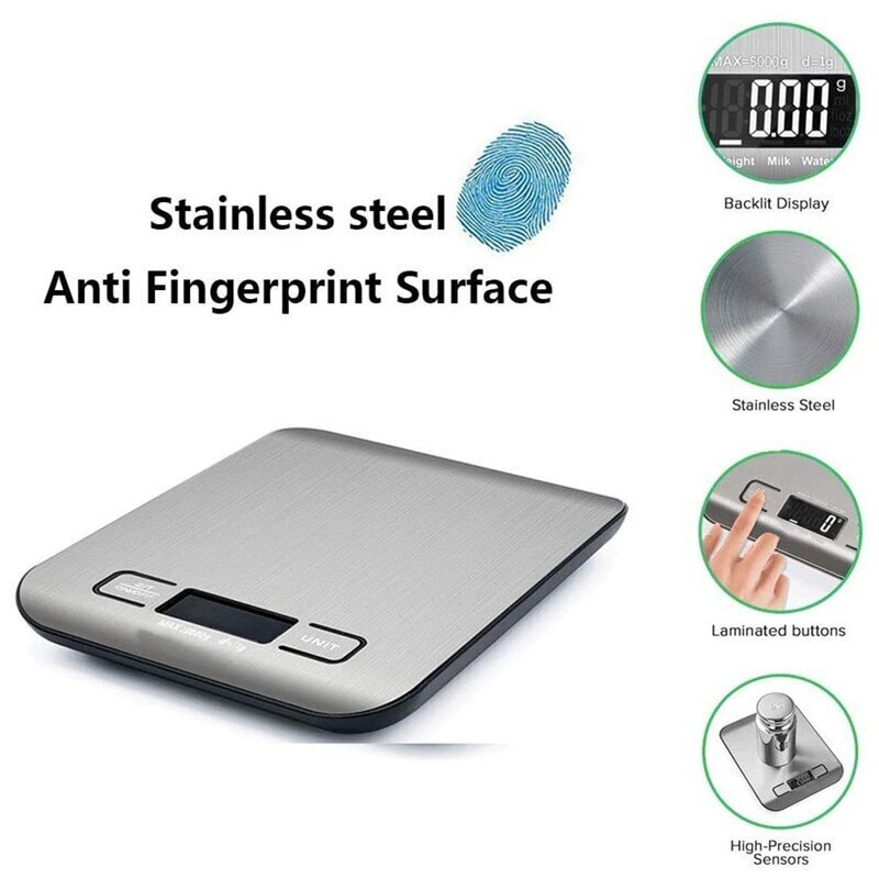 Digital Kitchen Scales Food Diet Scale Precision 10kg Without Battery Tools Household Supplies Kitchen Electronic Scale