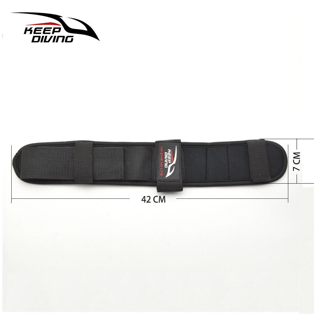 Almohadilla de neopreno para buceo BCD, cubierta de hombro de arnés de submarinismo acoplable de 5CM de ancho, almohadilla de hombro de montaje trasero, 5MM de espesor