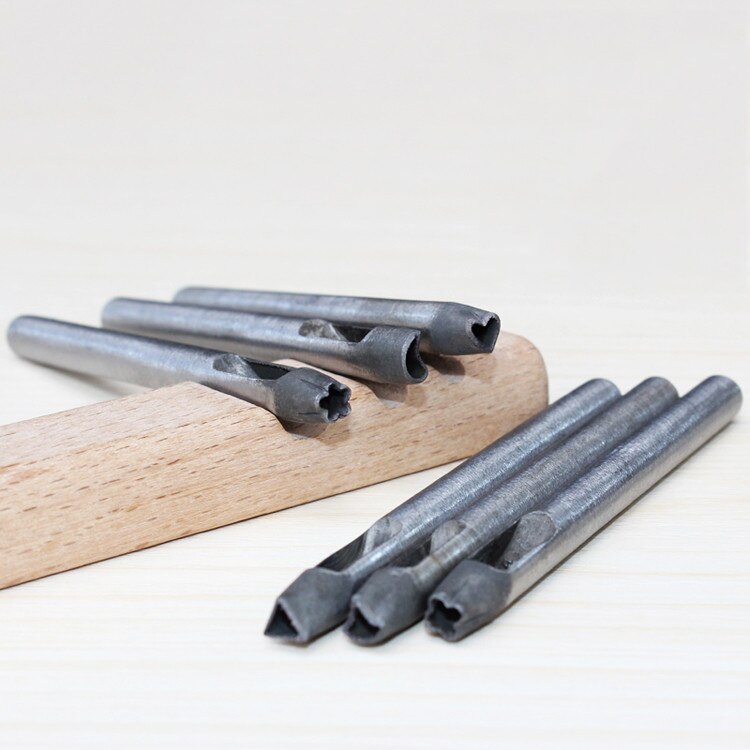 Multi shape 5mm leather hole punch craft tool DIY leather craft special shape tool set 1pc