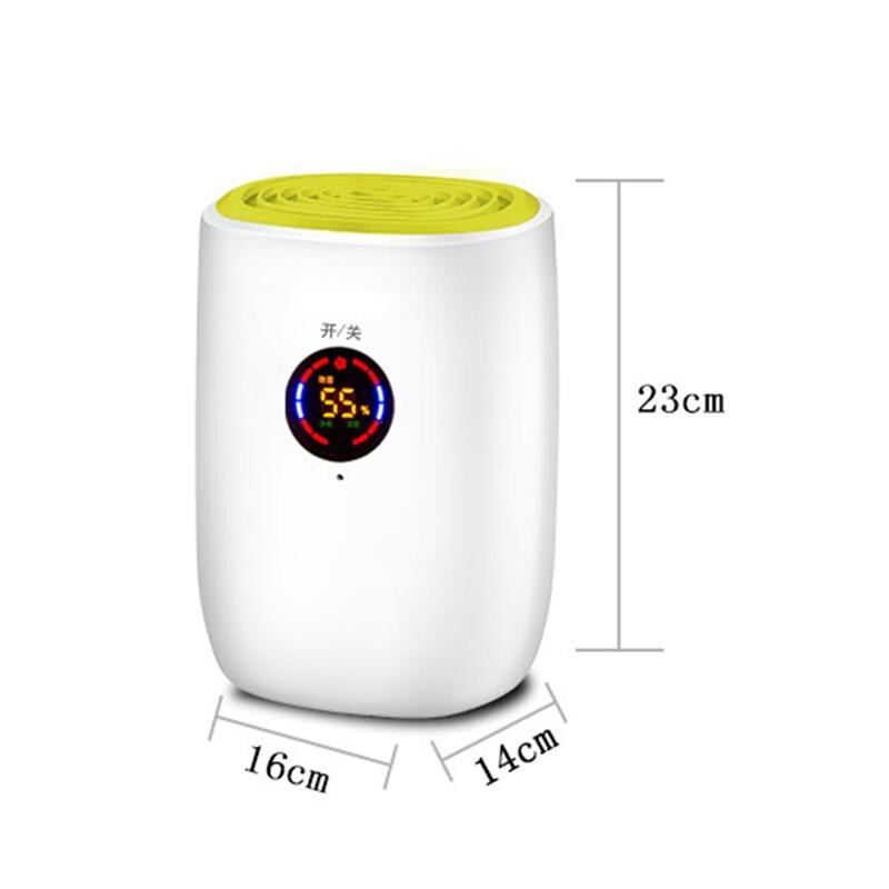 1Pc Huishoudelijke Luchtontvochtiger Lcd Display Elektrische Droogmiddel Machine Vochtigheid Droger Met Uk Plug