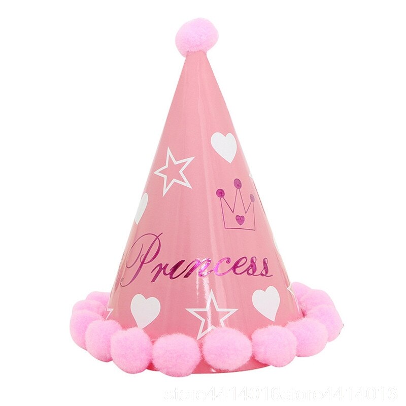 10pcs/set Birthday Festival Decorations Hat Paper Cap DIY Cone Hats Children Party Supplies Birthday Party Ornament 66: 7