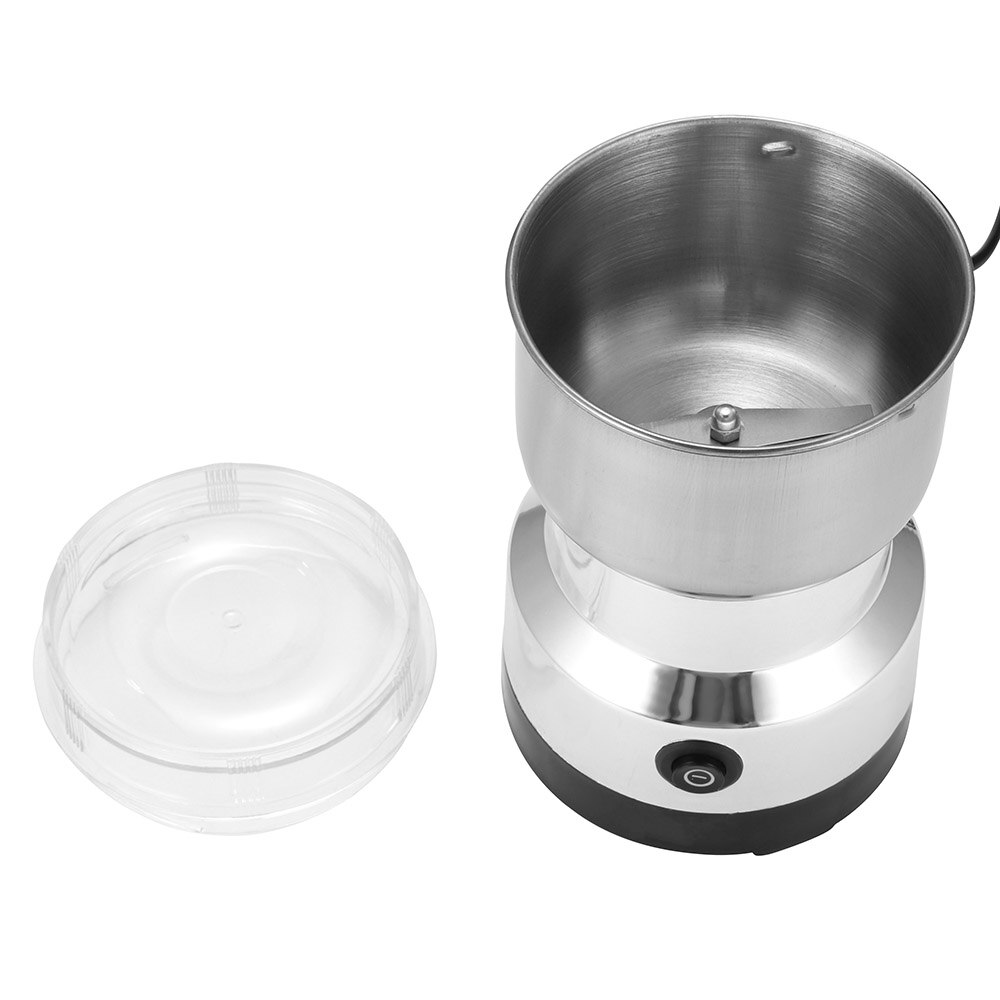 Elektrisk Kaffekværn - Mini Kaffekværn - Økologisk - Rustfrit Stål - EU/UK Stik