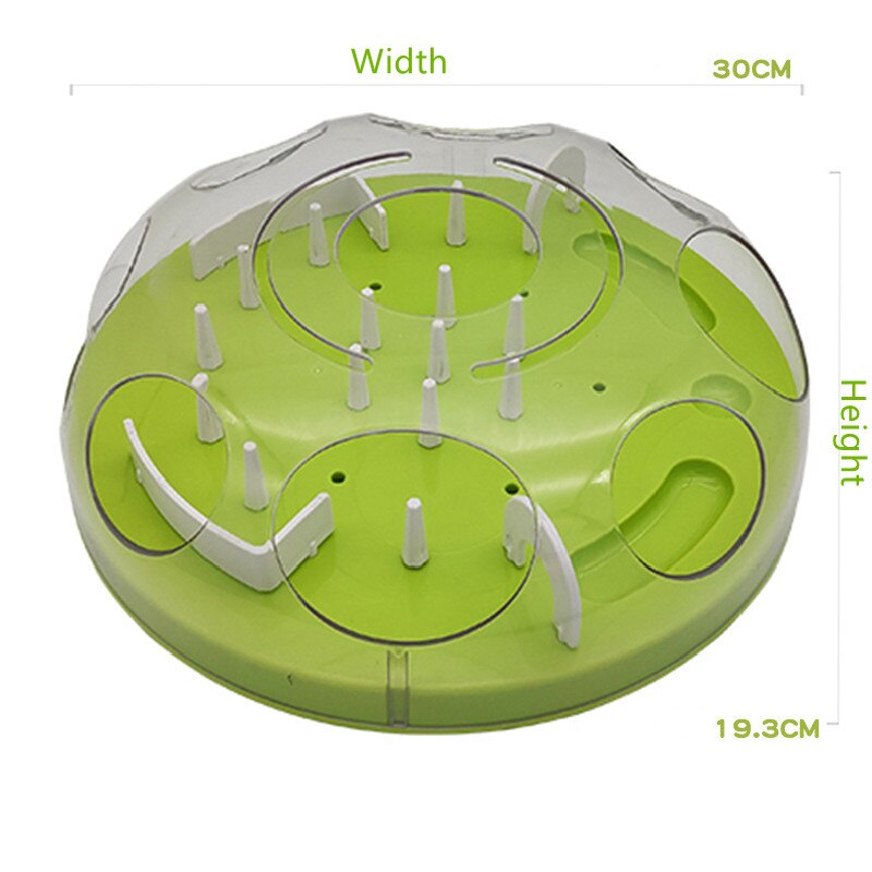 Pet Kat Doolhof Trage Voedsel Interactieve Puzzel Kat Feeder Kat Voedsel Container