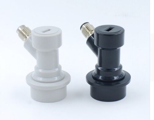 304 Stainless Steel Mini Keg Tap Dispenser with 12'' beer hose for Mini Craft Beer Growler Homebrew Spear: ball lock thread