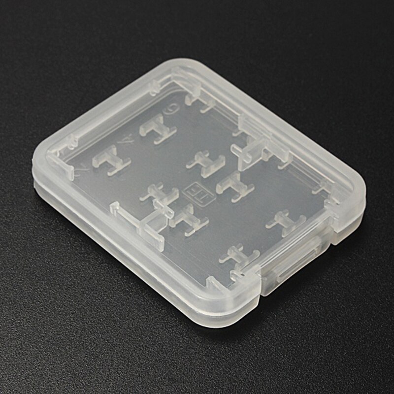 8 In 1 Hard Plastic Memory Card Storage Case Tf Card Micro Sd Winkel Doos Protector Houder Case Voor Sd sdhc Tf MS Stok