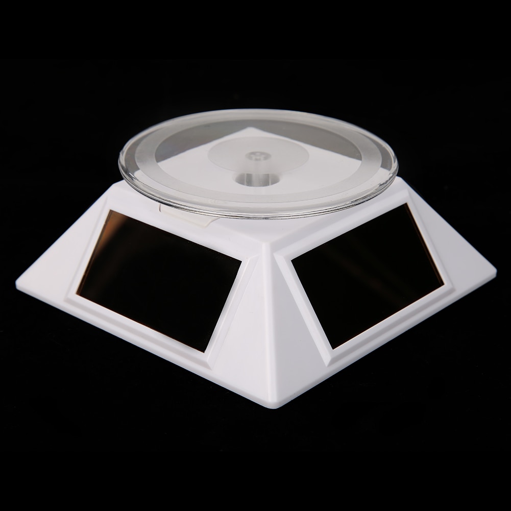 Molinos de plástico ABS con energía Solar y Base giratoria, modelo de escritorio, molinos de viento blancos para niños, juguetes para niños