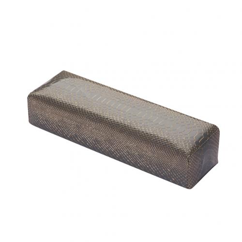 Schlange Haut Tisch Pad Hand Kissen Schwamm Arm Rest Kissen Nail art Weiche Hand Ruht Nagel Matte Pad Salon Maniküre werkzeug: Grey Hand Pillow