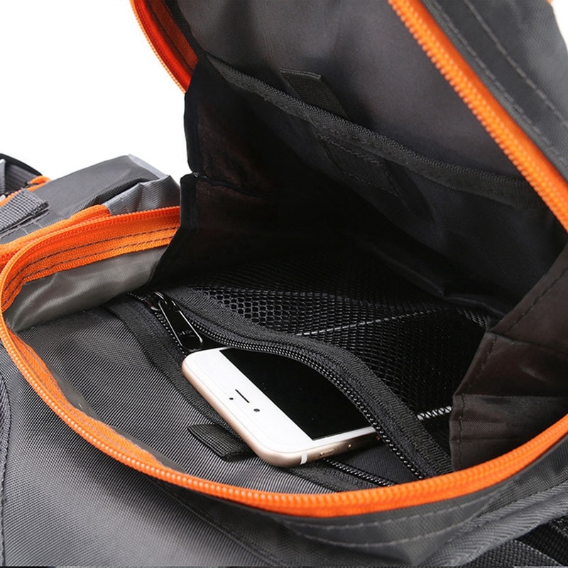 23*21*8.5cm Fishing Waist Tackle Bag Waterproof Shoulder Pack Case Reel Lure Line Hook Canvas Waist Bag Pockets Fishing Tackle