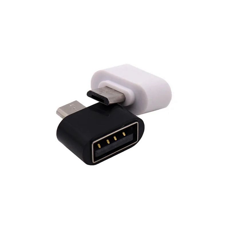 1/5PCS Micro Male To USB-A 2.0 Female Mini OTG Data Connector Converter Cable Adapter For Tablet PC Android Mobile Phone Plug