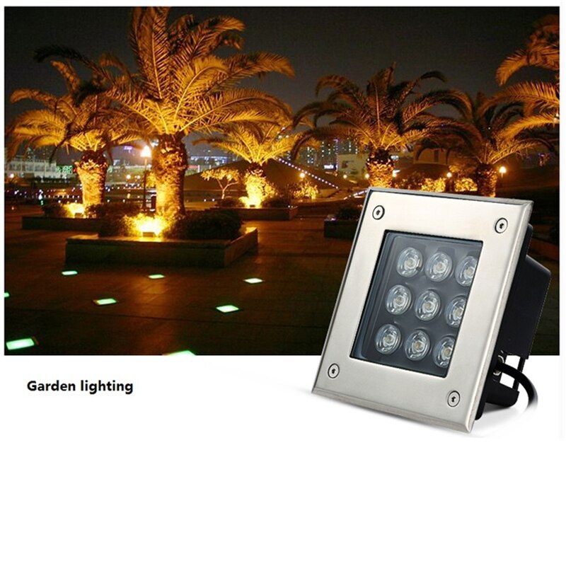 4W/5W/9W/12W/16W Square LED underground light , 85-265Vac, IP67 led built in lamp ,outdoor waterproof inground spot light