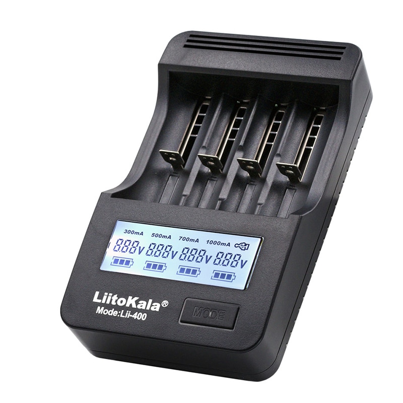 Liitokala Lii500 LCD Batterij Oplader, Opladen 18650 18350 18500 16340 10440 14500 26650 1.2V AA AAA NiMH Batterij