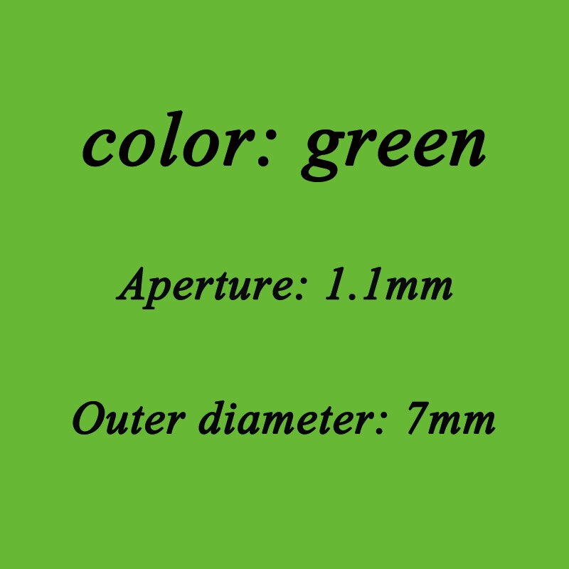 10 Pcs Diameter 5.3 Mm-8.3 Mm Eps Schuim Vissen Float Hard Drijfvermogen Bal Vlotter Gear Fish Float Outdoor drijvende Vissen Accessoire: green 7
