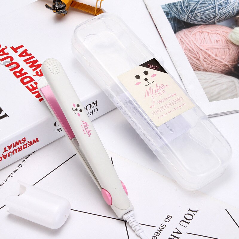 mini przenośna prostownica robić włosów wijący się pręty proste i wijący się podwójnego zastosowania prostownice robić włosów grzywka wewnątrz klamry