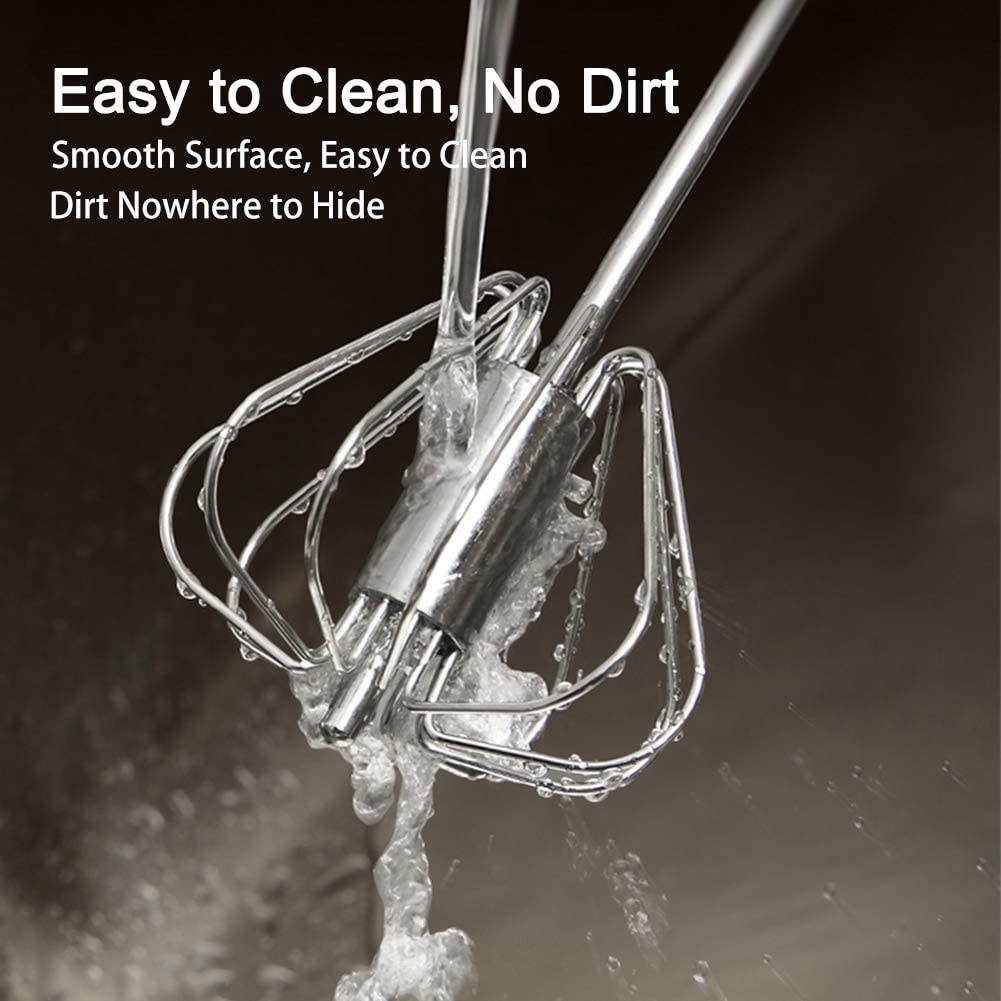 Nowoczesny i prosty ręczny ubijak ze stali nierdzewnej kreatywny półautomatyczny mikser typ prasy masło trzepaczka robić jajek domowe wypieki narzędzia