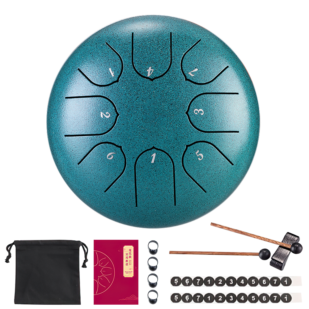 Hvru – tambour éthéré 6 pouces, 8 tons, série haut de gamme, Instruments de Percussion, réglage C, pour adultes et enfants,: 03(6 inch)