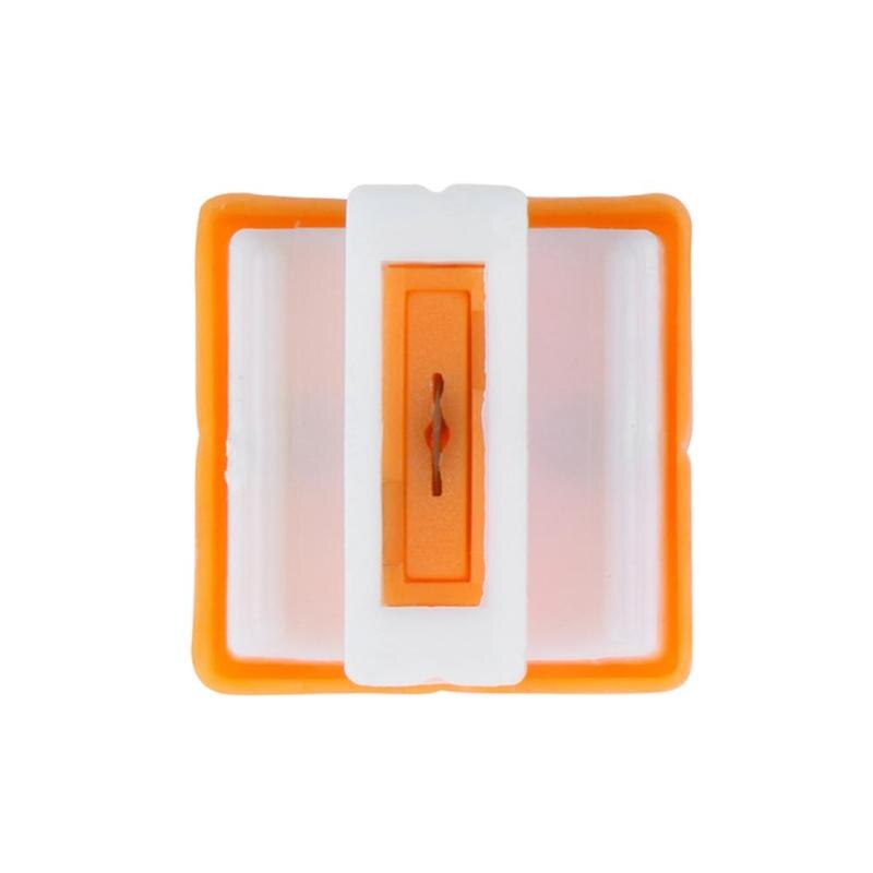 Cuchilla de corte de tarjeta de papel de precisión, recortadora de arte, cuchilla de papelería de oficina, Kits de cuchillas portátiles A5: A4 Orange