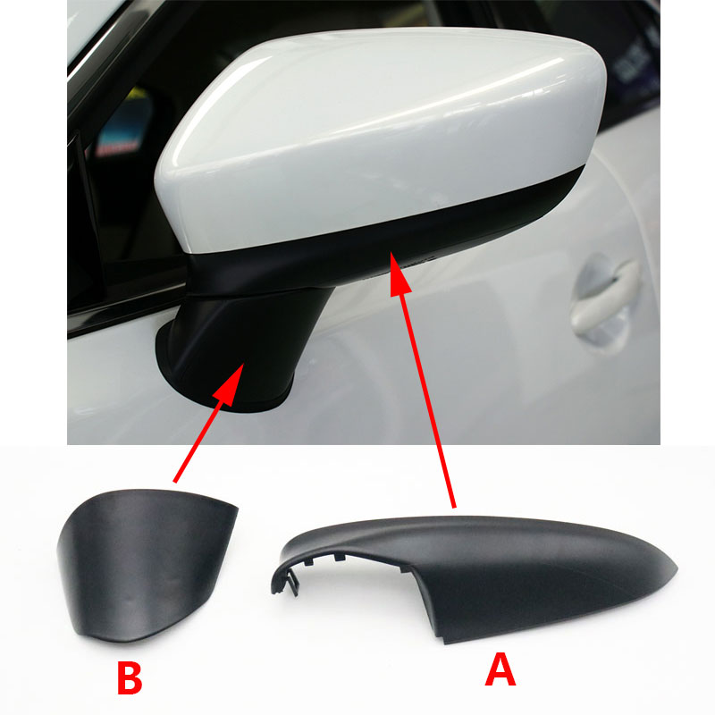 thumbnail image 2 of OEM LED Right Side Mirror Lower Cover For 2011-2013 KIA Rio / All New Pride 2 of 4