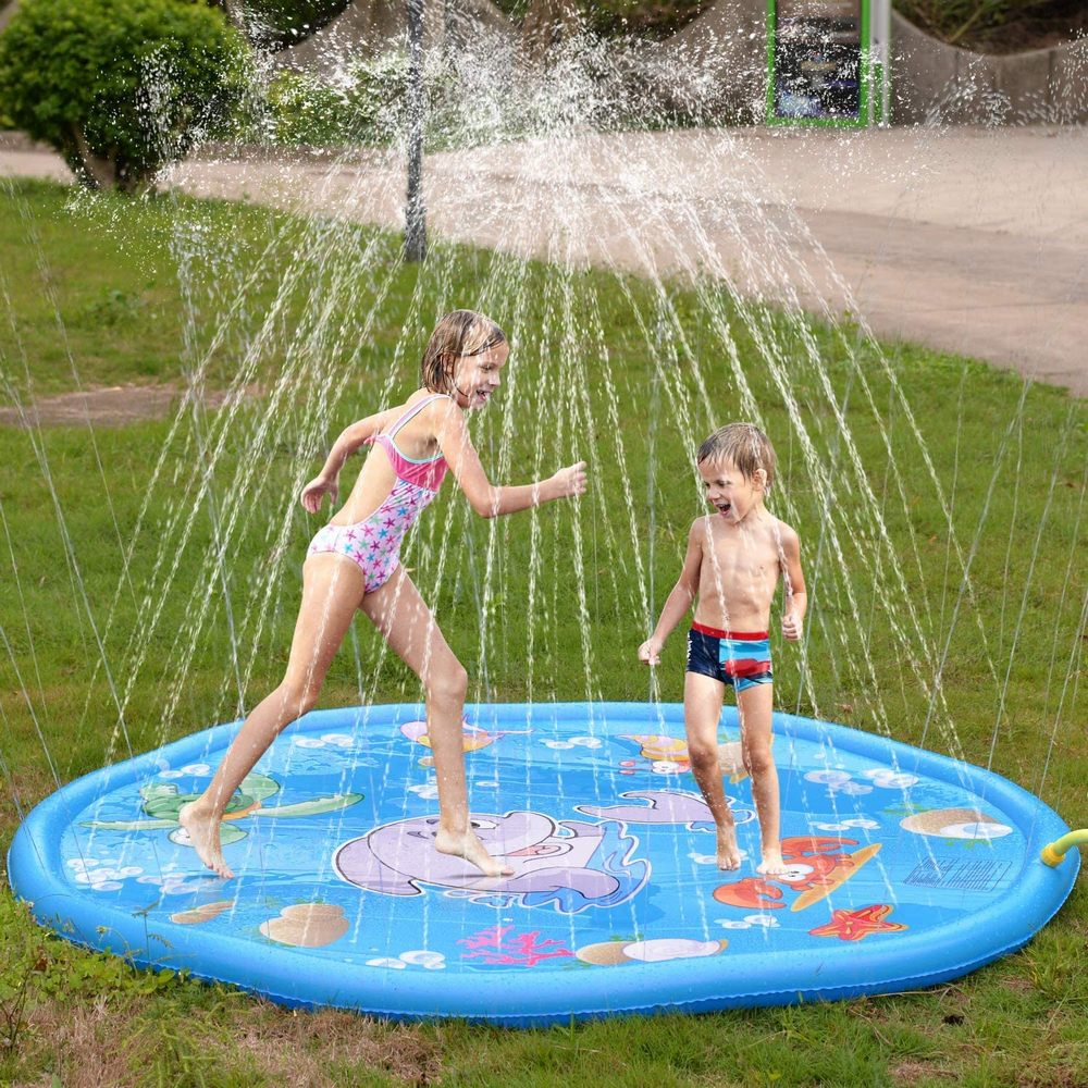 67 "Sprinkler Pad Splash Play Mat Childrens Sprinkler Zwembad Zomer Plezier Sprinkler Voor Kids