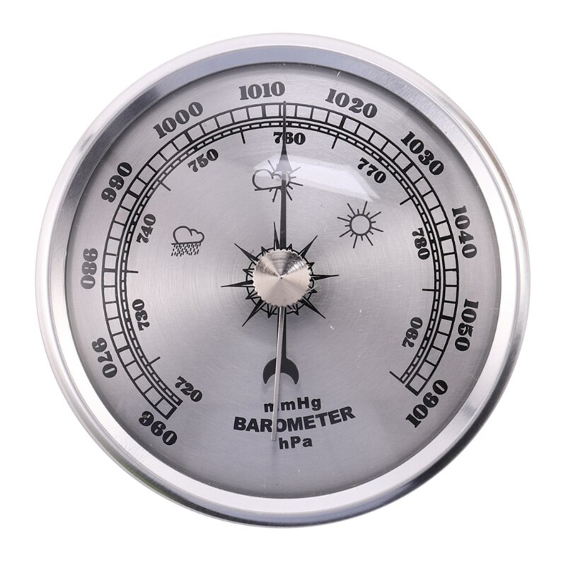 Type Barometer with Thermometer Hygrometer Weather Station Barometric Pressure Measures Simplicity &amp; Easy Reading