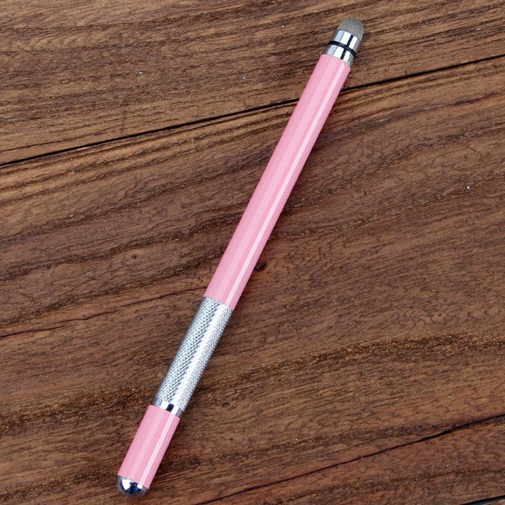 EastVita Electronic Dawing Pen Conductive Cloth + Sucker 2 in 1 Metal Capacitor Active Stylus Pen Active Stylus Pen r60: Pink