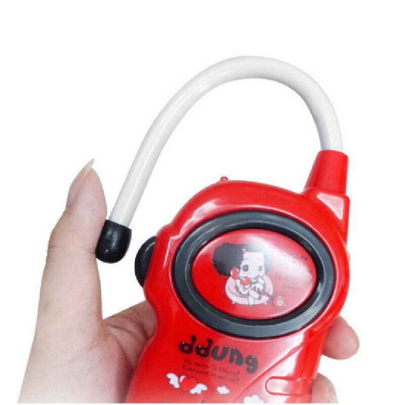 Ddung Giocattoli Per Bambini walkie-talkie Outdoor Wireless Chiamate Del Telefono Delle Ragazze Dei Ragazzi UNA coppia di walkie-talkie Rosso blu