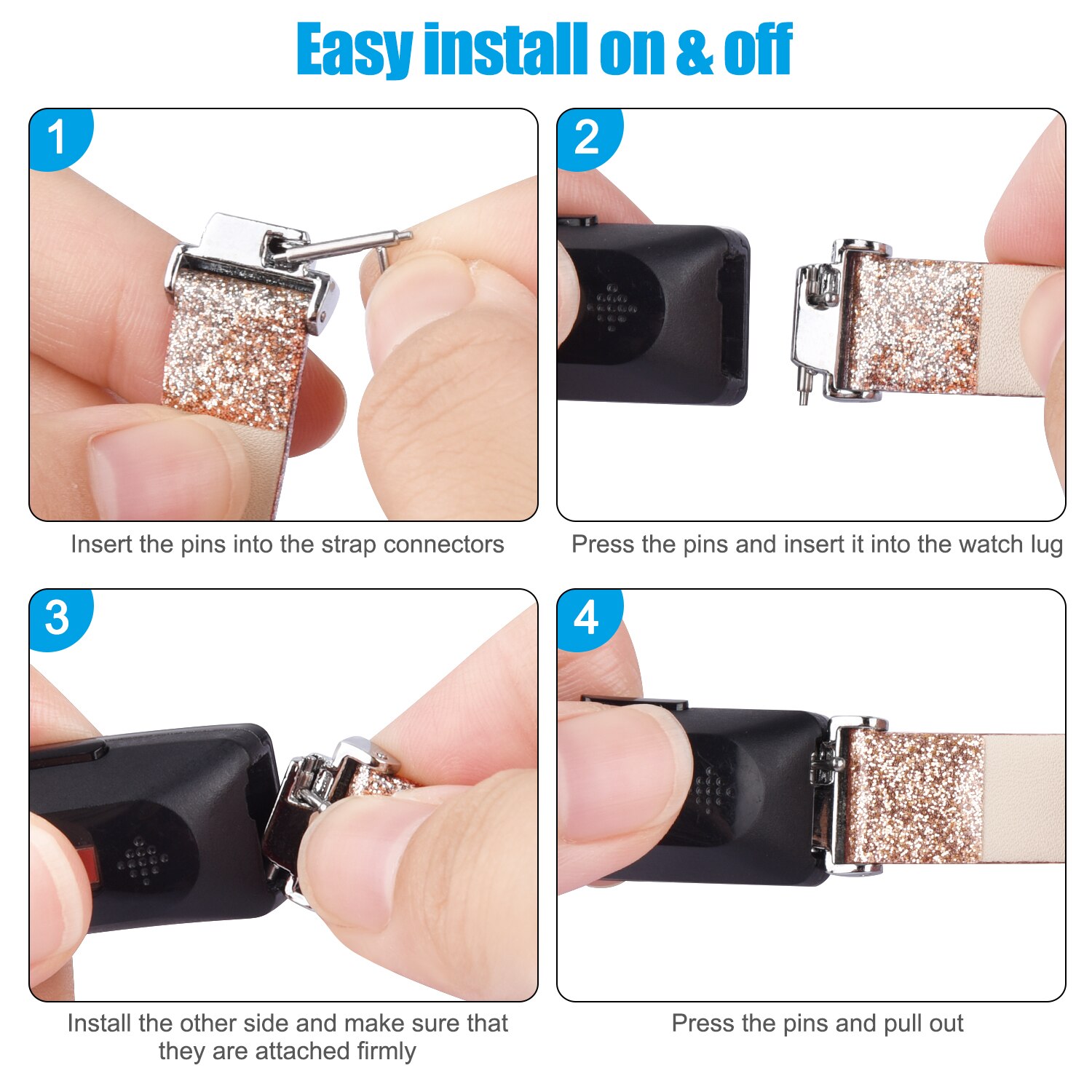 Nuovo cinturino in pelle per Fitbit inspire HR cinturino di ricambio cinturino Smart Watch cinturino da polso in TPU braccialetto per Fitbit inspire HR