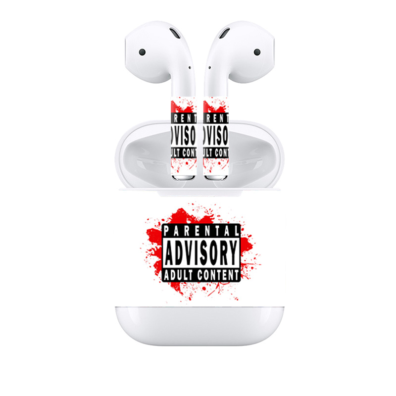 Custom Skin Sticker for Apple AirPods for Earphone Headset Vinyl Decal